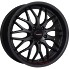 Speedy Cheetah 18X8 5X120 Sports Black Suede  Wheel & Tyre Package