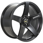SIMMONS FRC MATTE BLACK 18X8 5X120 Wheel & Tyre Package