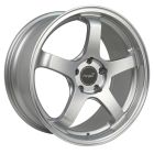Mason Forged F18 19X8.5 5X112 Gloss Silver Machined Lip Wheel & Tyre Package