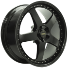 Simmons Fr1 19X8.5 5X108 Satin Black Wheel & Tyre Package