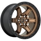 Fuel Kicker 17X9 6X114.3 Matte Bronze Black Bead Ring Wheel &  Tyre Package