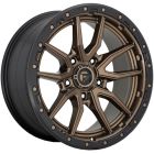 FUEL REBEL MATTE BRONZE BLACK LIP 17X9 6X139.7 Wheel & Tyre Package