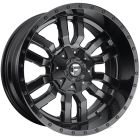 Fuel Sledge 20X9 6X135 Matte Black Gloss Black Lip Wheel &  Tyre Package