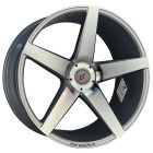 INFORGED IFG8 SILVER MACHINED FACE 20X9 5X105 Wheel & Tyre Package