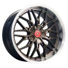 Inforged Kiki5588 18x8 5x105 Bronze Machine Lip Wheel & Tyre Package