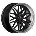 INFORGED KIKI5588 BLACK MACHINED LIP 19X8.5 5x112 Wheel & Tyre Package