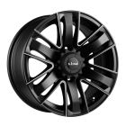 King Rok 16X7 6X139.7 Satin Black Piped Wheel & Tyre Package