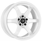 King Shift 18X8 5X114.3 White Wheel & Tyre Package