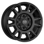 King Trekka 17x8 6x130 Satin Black Wheel & Tyre Package