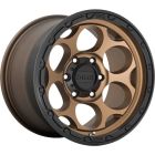 Kmc Dirty Harry 17X8.5 6X114.3 Matte Bronze Black Lip Wheel & Tyre Package