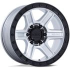 Kmc Outrun Km551 17x8.5 5x127 Machined Gloss Black Lip Wheel & Tyre Package