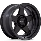 KMC KM728 LOBO MATTE BLACK 17X8.5 5x127 Wheel & Tyre Package