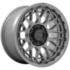Kmc Technic Km722 17x8.5 6x139.7 Anthracite Wheel & Tyre Package