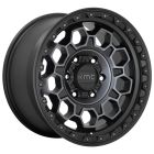 Kmc Trek Km545 17X9 6X114.3 Satin Black Gray Tint Wheel &  Tyre Package