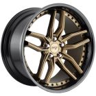 Niche Methos 20X9 5X120 Matte Bronze Black Lip Wheel & Tyre Package