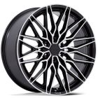 Niche Calabria 6 20x9.5 6x139.7 Gloss Black Machined Wheel & Tyre Package