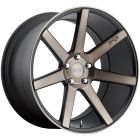 Niche Verona 19X8.5 5X114.3 Matte Black Tinted Face Wheel & Tyre Package