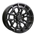 Nomad N162 18x8.5 6x139.7 Satin Black Wheel & Tyre Package