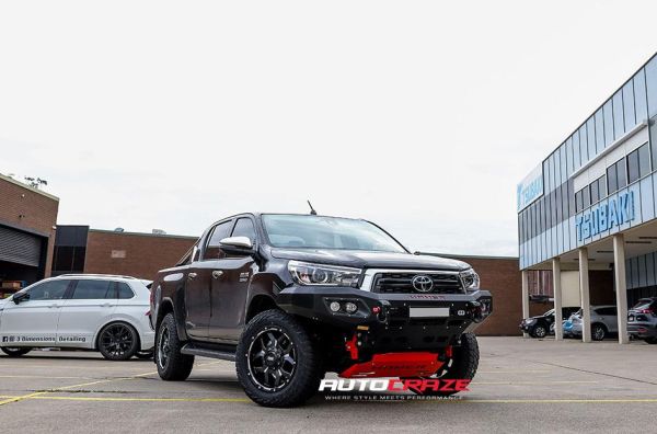 Hammer bull bar hilux deals