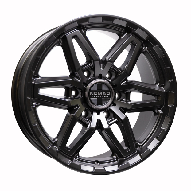 Nomad N232 Satin Black alloy wheel
