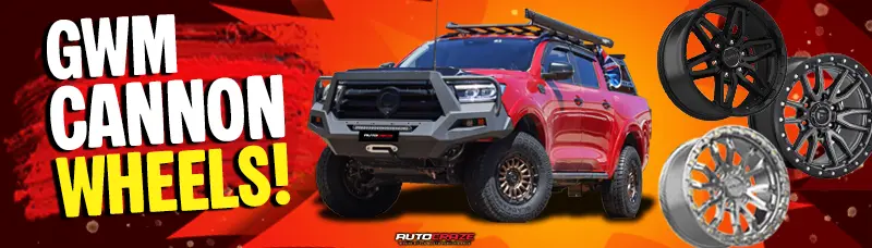 GWM Cannon Wheels — Alpha & Ute Models, Styled & Fitted Online