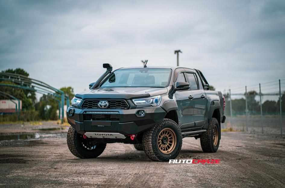 Toyota Hilux Rugged X with Autocraze