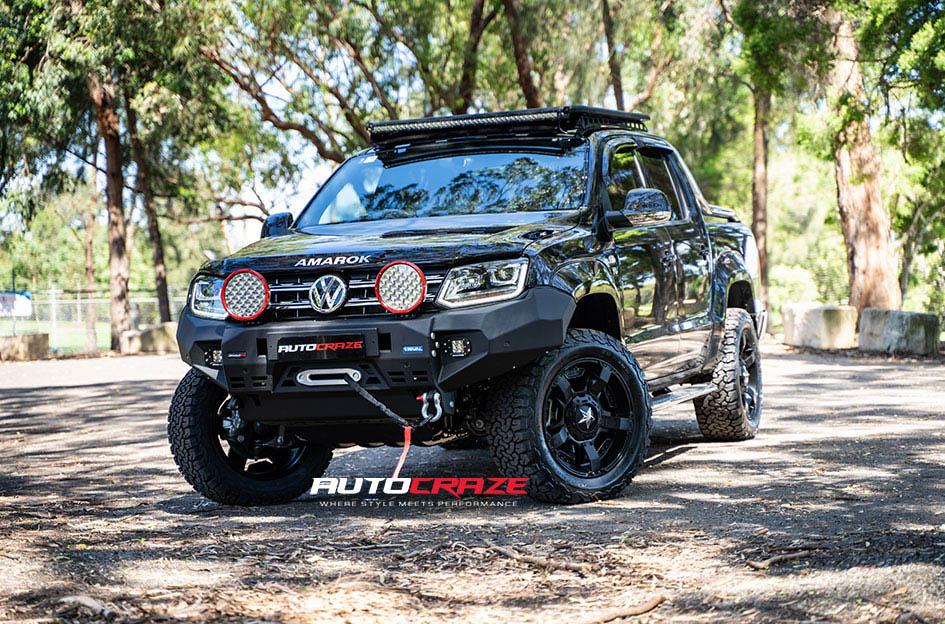 Volkswagen Amarok with KMC Rockstar wheels and off-road tyres