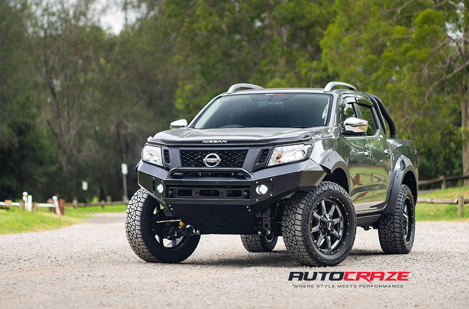 Nissan-Navara-Moto-Metal-MO995-Wheels-Falken-Tyres-Front-Close-Shot-Gallery-Feb-2019