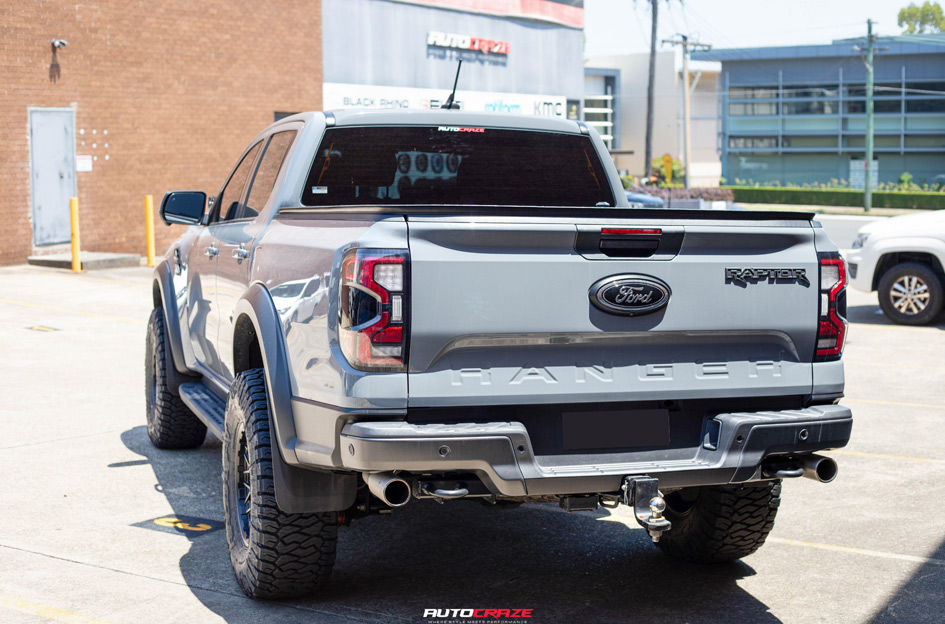 FORD RANGER RAPTOR NEXT GEN KMC TECHNIC SATIN BLACK