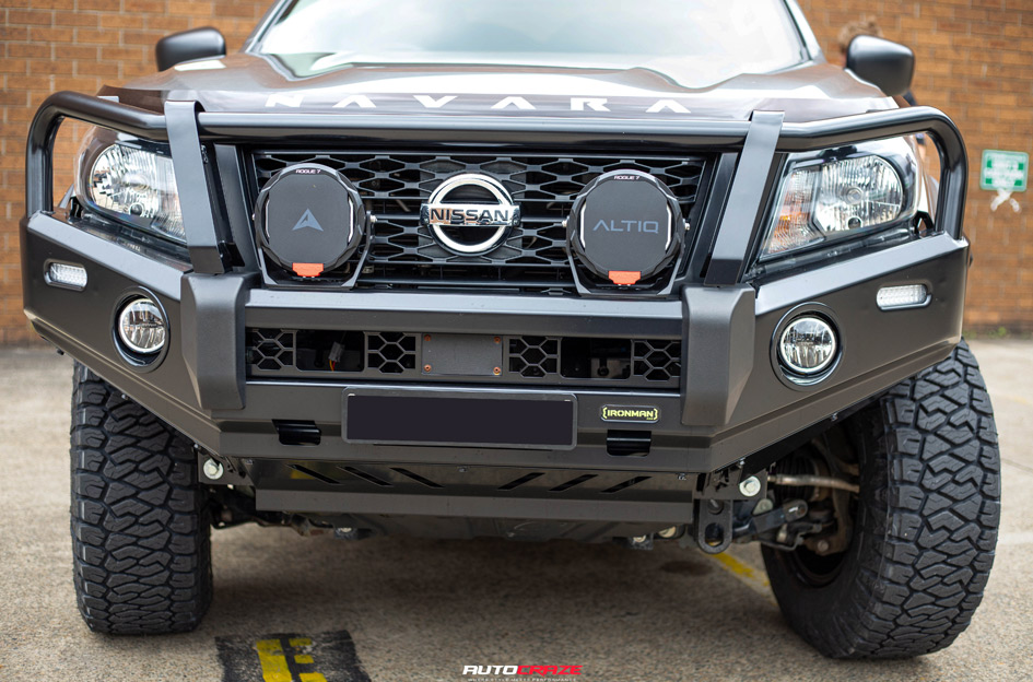 NISSAN NAVARA FUEL COVERT MATTE BLACK