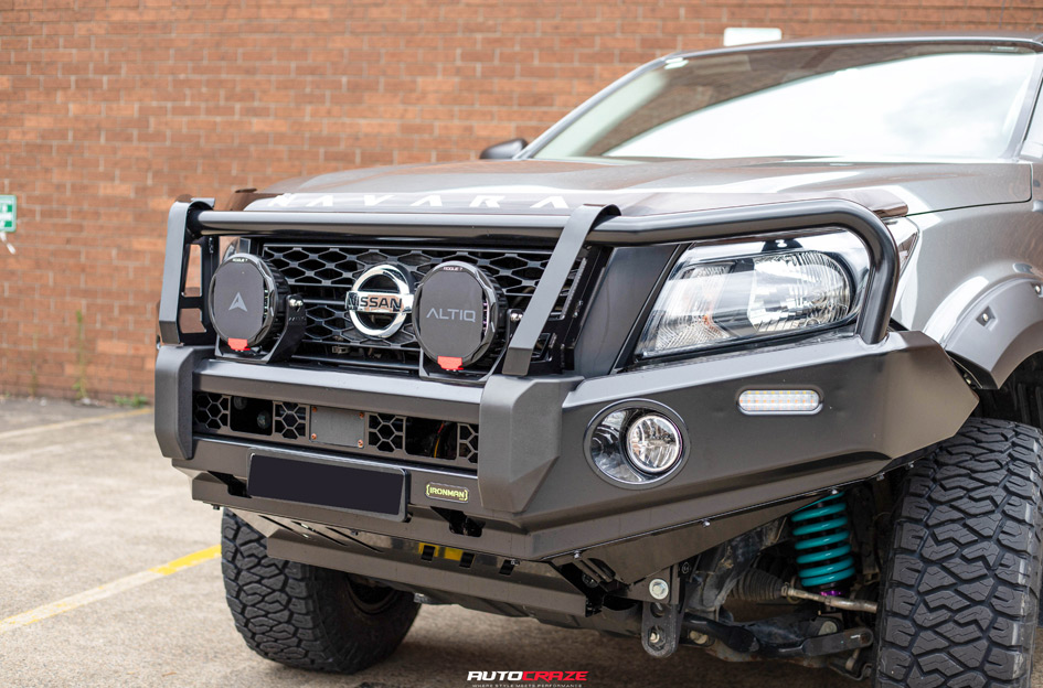 NISSAN NAVARA FUEL COVERT MATTE BLACK