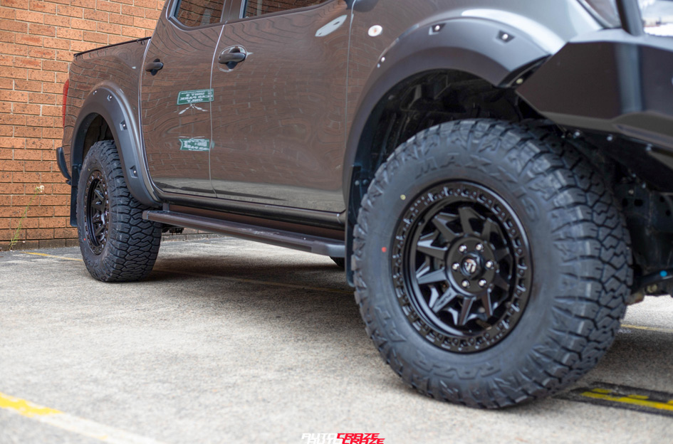 NISSAN NAVARA FUEL COVERT MATTE BLACK