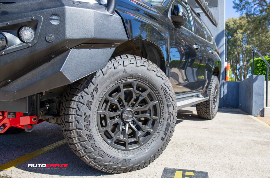 MITSUBISHI PAJERO SPORT NOMAD N162 SATIN BLACK