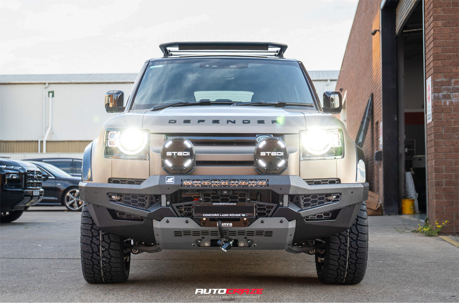 LAND ROVER DEFENDER ROTIFORM STL GLOSS BLACK