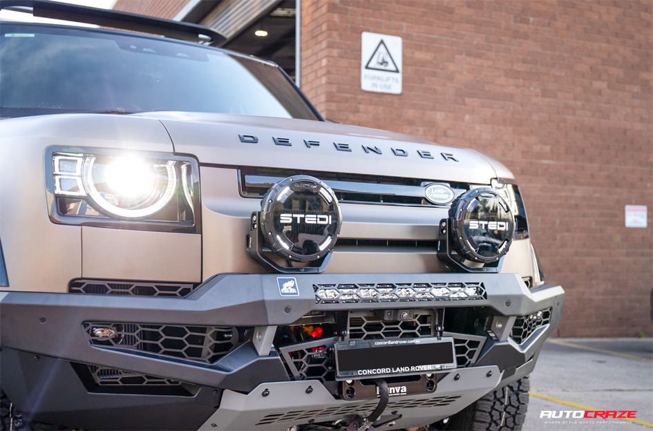 LAND ROVER DEFENDER ROTIFORM STL GLOSS BLACK