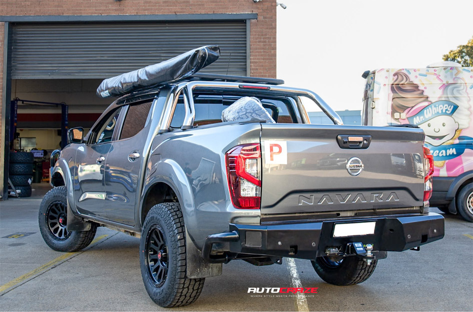 NISSAN NAVARA NP300 NOMAD VICTIM MATTE BLACK