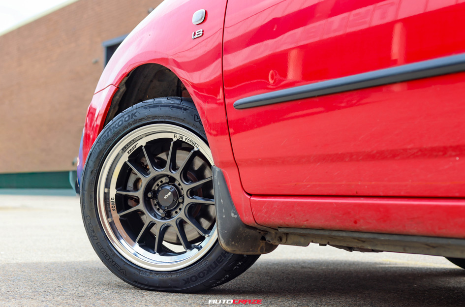 TOYOTA COROLLA KONIG HYPERGRAM METALLIC CARBON W/ MACHINED LIP