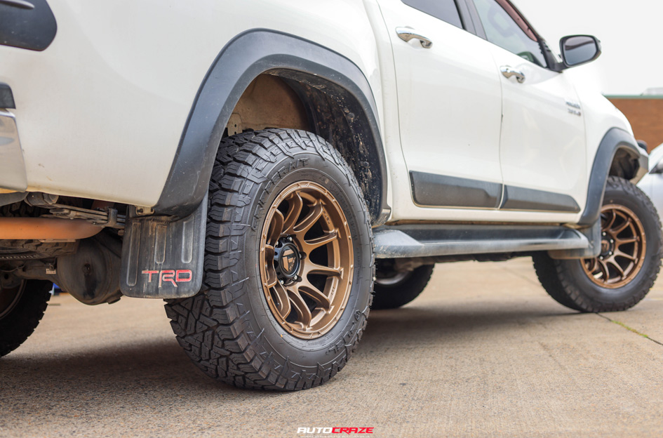 TOYOTA HILUX FUEL VARIANT MATTE BRONZE
