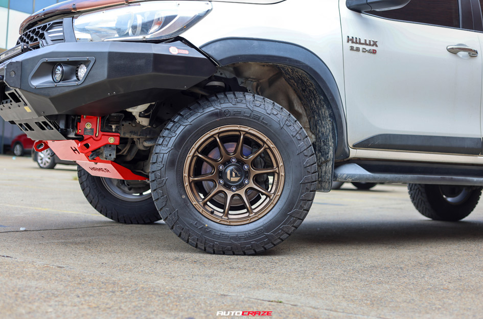 TOYOTA HILUX FUEL VARIANT MATTE BRONZE