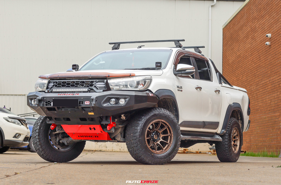 TOYOTA HILUX FUEL VARIANT MATTE BRONZE