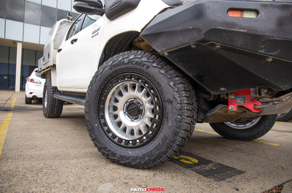 TOYOTA HILUX KMC IMS MACHINED W/ BLACK LIP