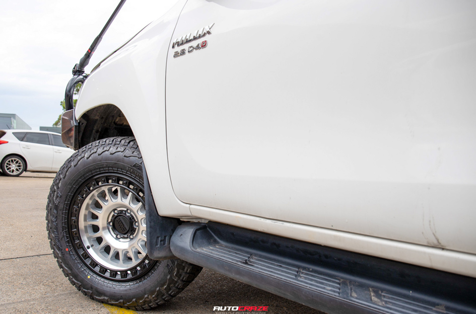 TOYOTA HILUX KMC IMS MACHINED W/ BLACK LIP