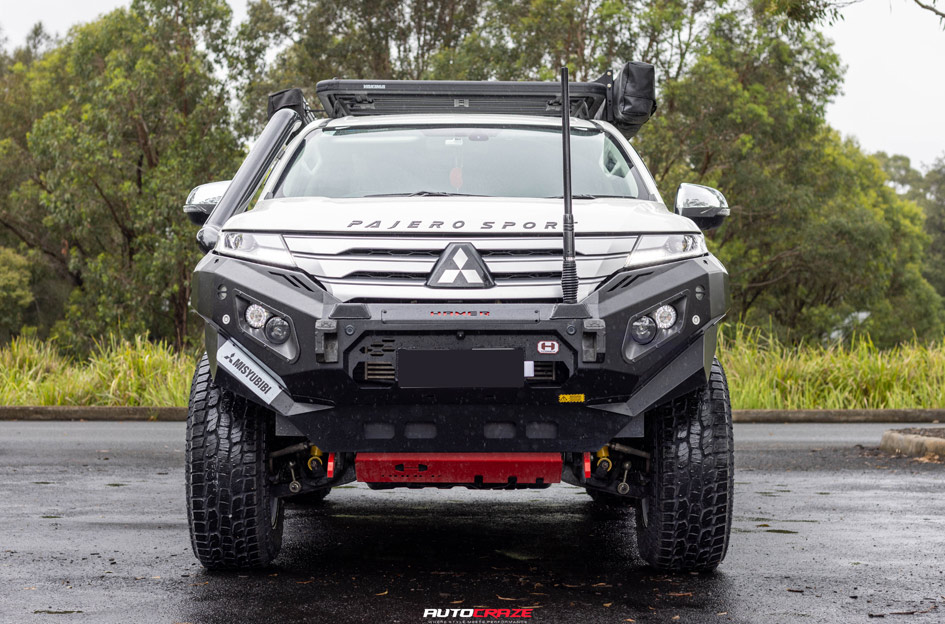 MITSUBISHI PAJERO SPORT NOMAD N162 SILVER MACHINED FACE