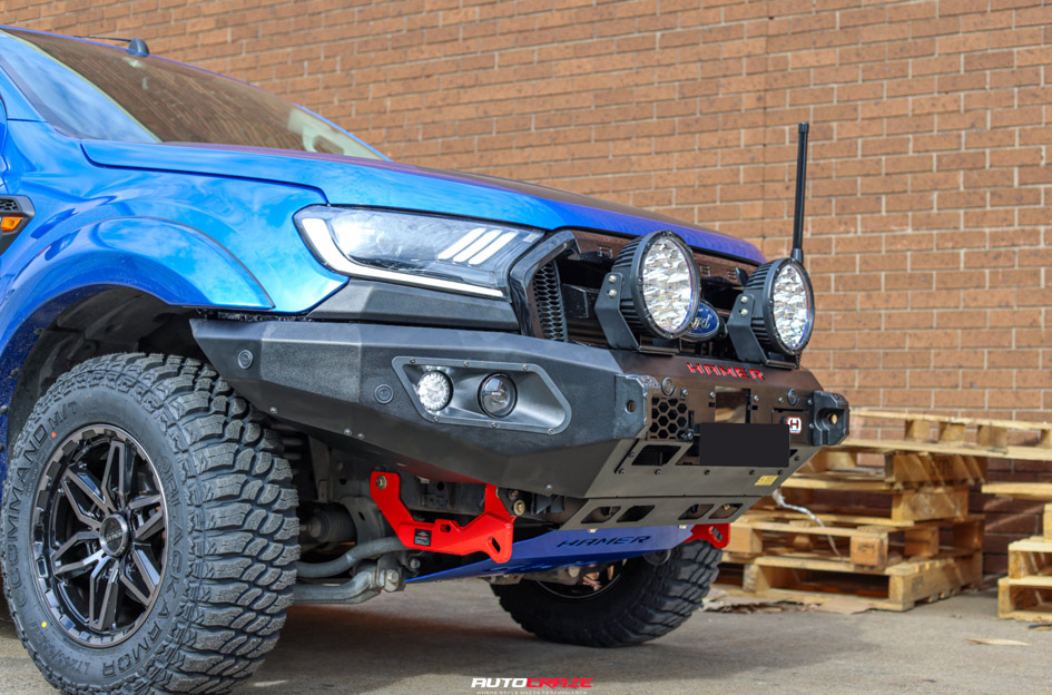 FORD RANGER PX3 NOMAD N232 GLOSS BLACK DARK TINT