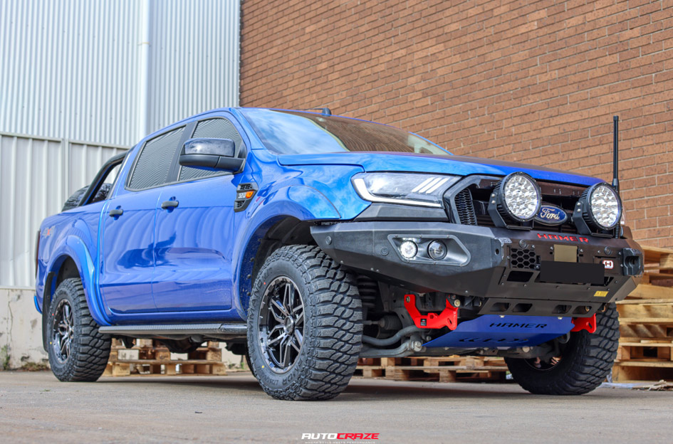FORD RANGER PX3 NOMAD N232 GLOSS BLACK DARK TINT