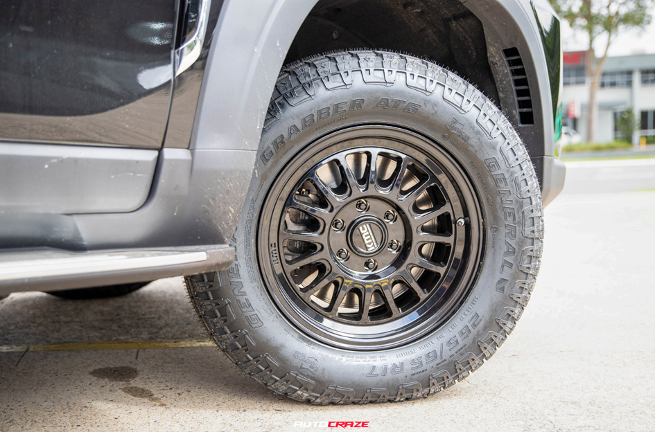 LDV D90 KMC KM724 IMPACT OL SATIN BLACK