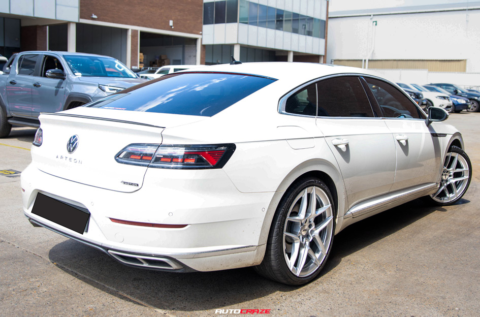 VOLSKWAGEN ARTEON TSW SLIPSTREAM SILVER MACHINED FACE