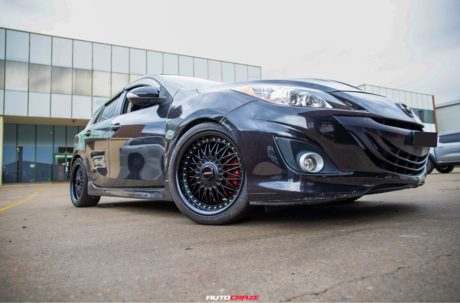 MAZDA 3 SPEEDY IMPALA SATIN BLACK