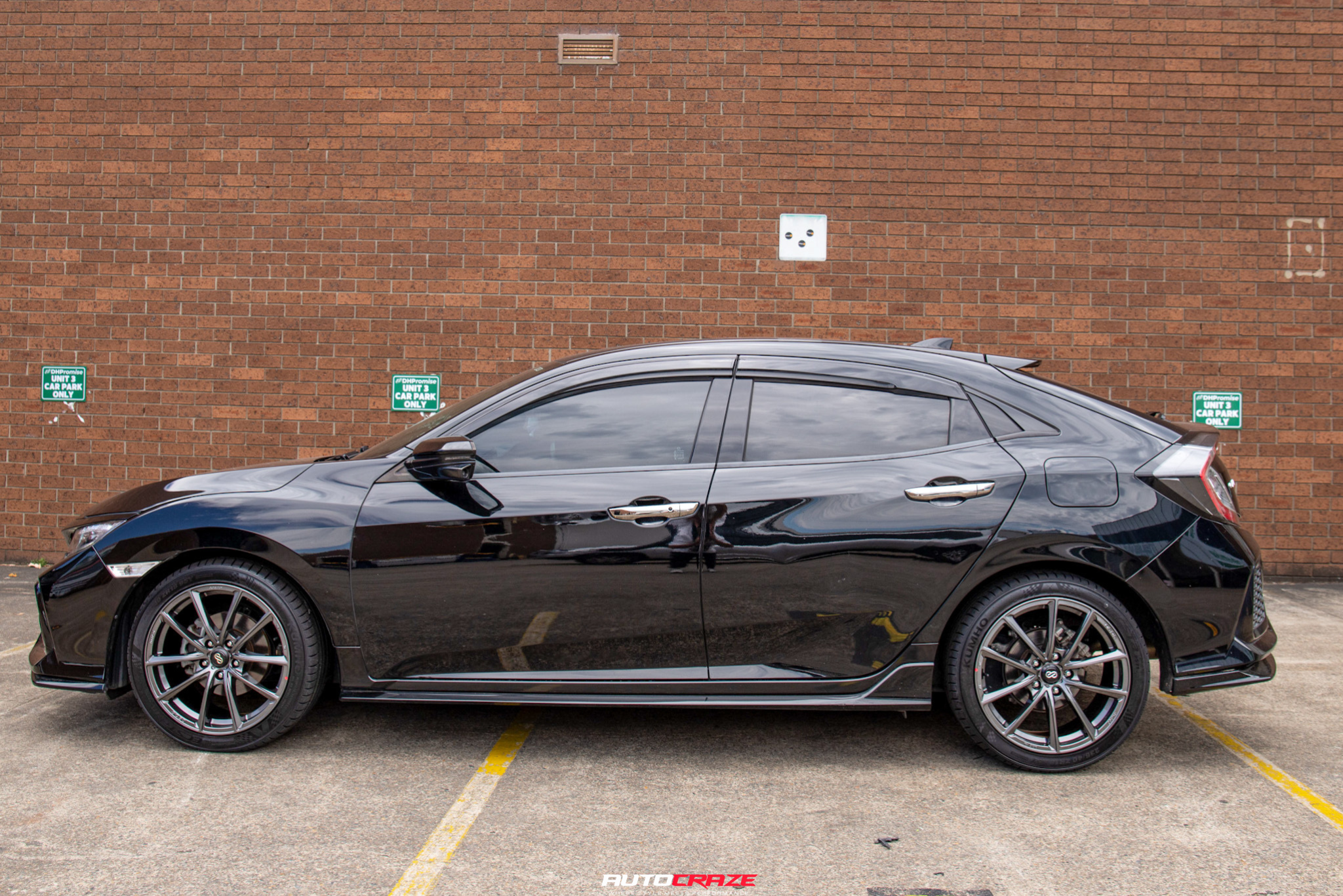 HONDA CIVIC RS ENKEI SC50 GLOSS GUNMETAL