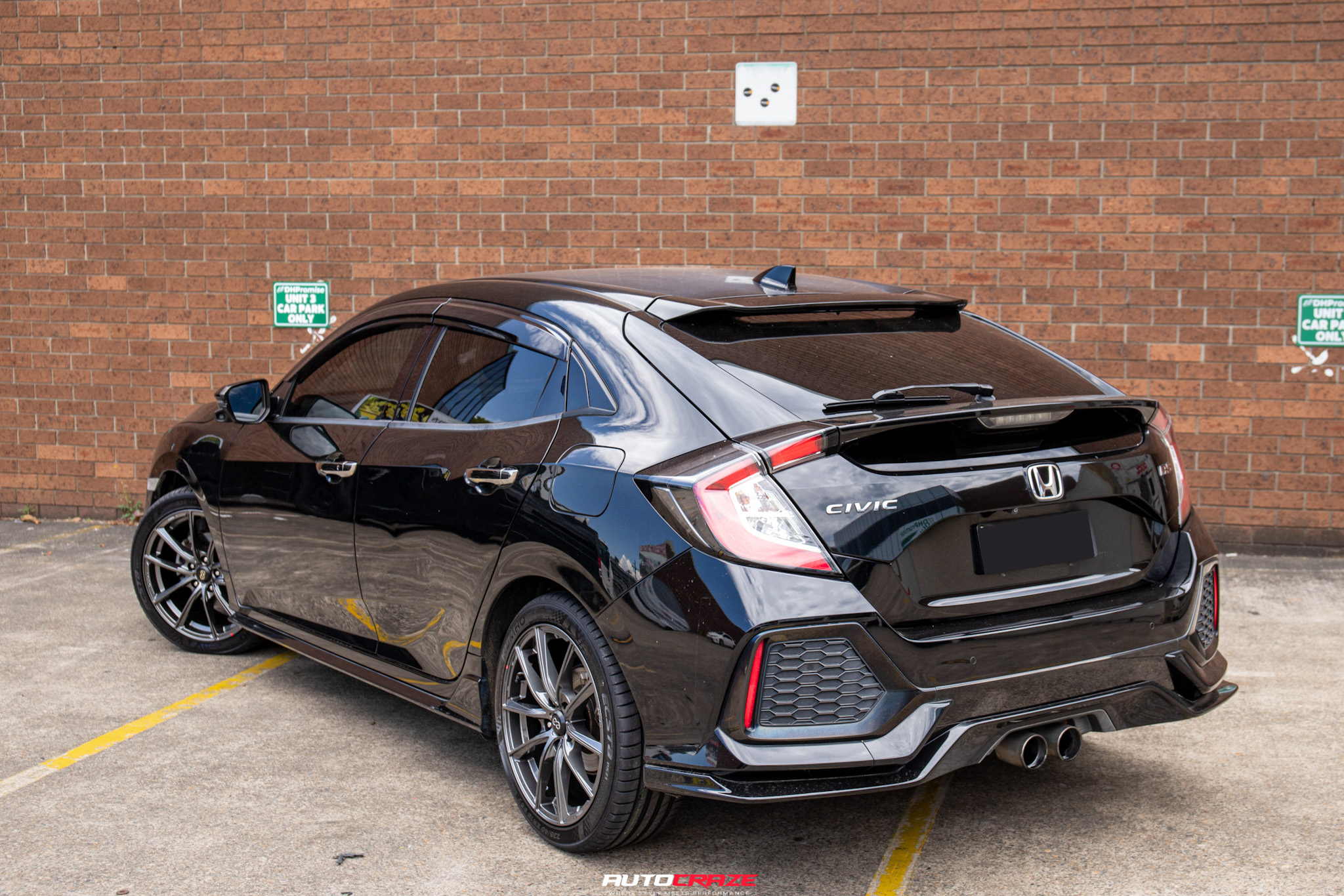 HONDA CIVIC RS ENKEI SC50 GLOSS GUNMETAL